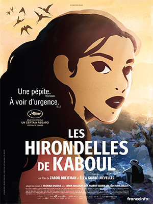 Affiche du film Les Hirondelles de Kaboul