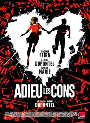 Affiche du film Adieu les cons