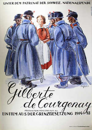 Plakat von Gilberte de Courgenay