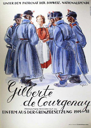Plakat von Gilberte de Courgenay