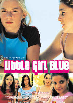 Plakat von Little Girl Blue