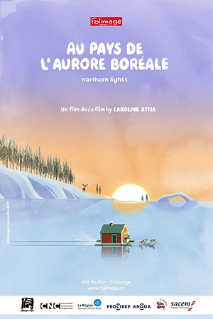 Affiche de Au pays de l'aurore boréale